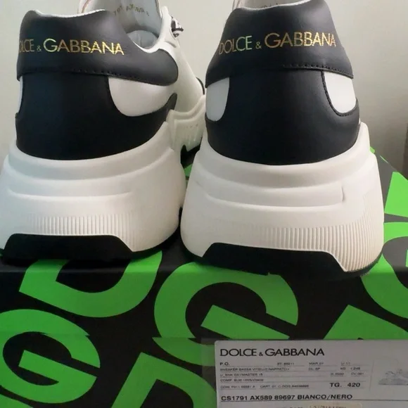 Dolce Gabbana Daymaster Low-Top Men's size Like